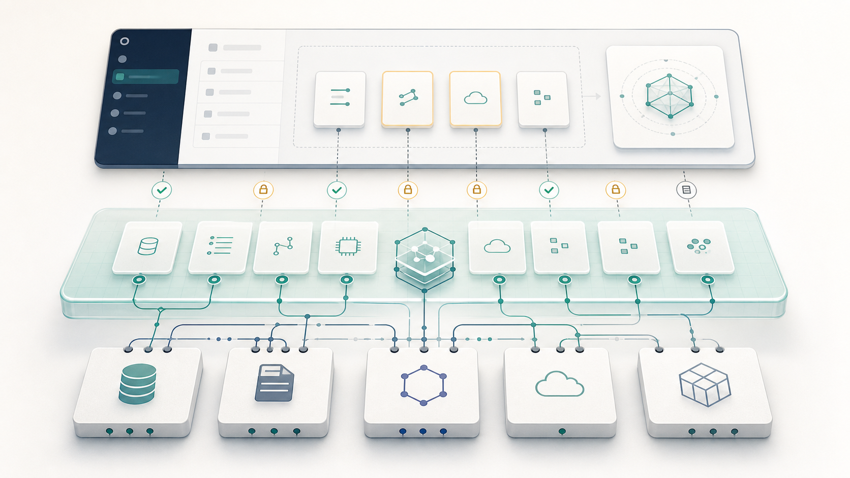 API 위에 MCP capability 계층을 올려 모델에게 안전하게 위임하는 구조